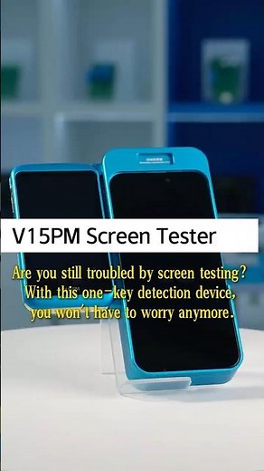 Screen Testing Without Shaking - V15PM + Screen Expansion Bracket #jcid #v15pm #screentest
