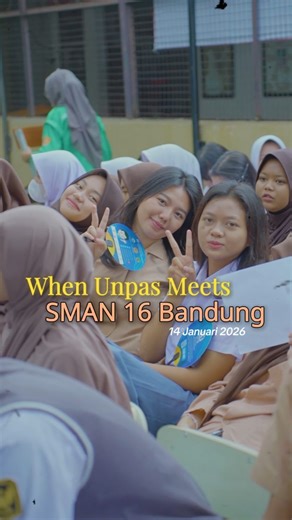 Official PMB Universitas Pasundan on Instagram: "Seru banget ketemu temen-temen SMAN 16 Bandung 🙌 Pokoknya tiris pisan 🥶🥳 Next kita kemana lagi ya?🧐 #Unpas #PMBUnpas #Persib #Puncak #Dingin #Bandung"