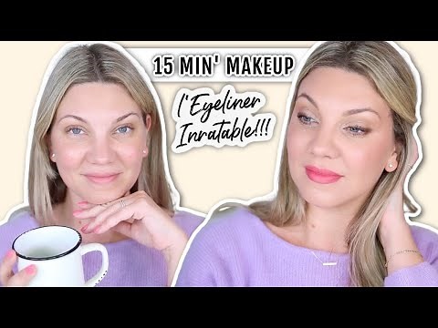 MAQUILLAGE 15 Min RAPIDE, FACILE : LA TECHNIQUE DU TRAIT DE LINER INRATABLE !