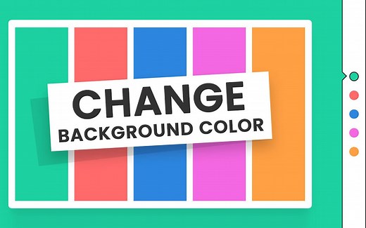 如何快速切换HTML中的背景颜色