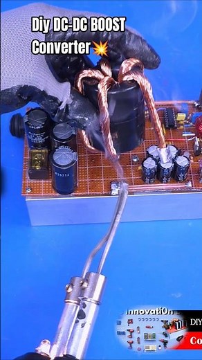 Build Your DC to DC Boost Converter! A Full Tutorial. #shorts #power #dcdc
