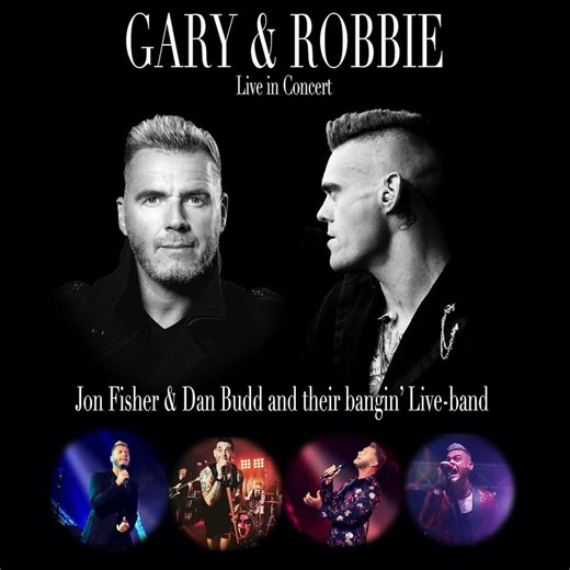 1.8K views | The unmissable Gary Barlow and Robbie Williams Tribute Show: THIS SUNDAY! ✨ The Gary and Robbie show features all the hits from two of the biggest names in music over the last three decades and, of course, some Take That classics are included too  ️ Sun 23 Jun, 7.30pm  Tickets: https://www.grovetheatre.co.uk/gary-robbie-live-in-concert-i4686  Box Office: 01582 60 20 80 | Grove Theatre Dunstable | Facebook