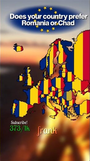 Does your country prefer Romania or Chad 🇷🇴🇹🇩 #history #music #geography #shorts