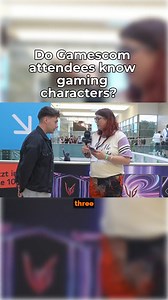 Do gaming convention attendees know games? Lets find out. #gamescom #gamescom2024 #gaming | TheGamer