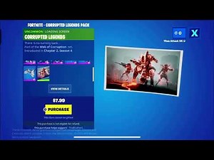 *UPDATED* CORRUPTED LEGENDS PACK (FORTNITE) 🥳