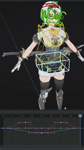 Blender Stop Motion addon #animation #shorts