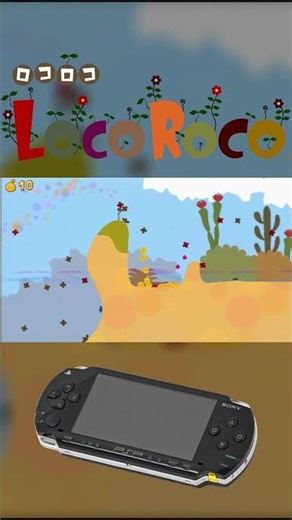 LocoRoco (PSP) gameplay