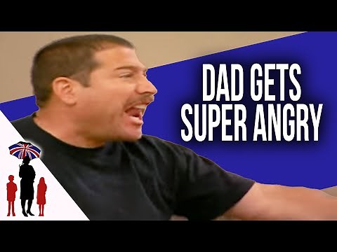Fireman Dad's Anger Rubs Off On Kids | Supernanny