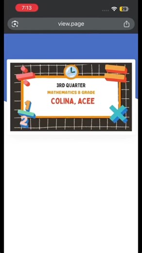 MATHEMATICS 3RD QUARTER GRADE REVEAL “QR CODE” EDITION 💚😝 📌 We asked for permission from ma'am before posting this. — #eighttennessee #8A #CNHS | 8 - Tennessee