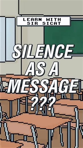 The Power of Silence #learnontiktok #edutok #publicspeakingtips #tiktoku #sirsicat