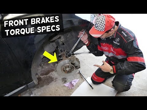 FORD EDGE FRONT BRAKES TORQUE SPECS CALIPER AND MOUNT