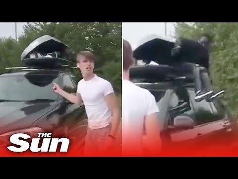 Two migrants trying to reach UK hidden in Brit family's roof box wound up 100 miles deeper in France