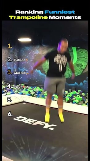 Ranking Funniest Trampoline Moments🤣
