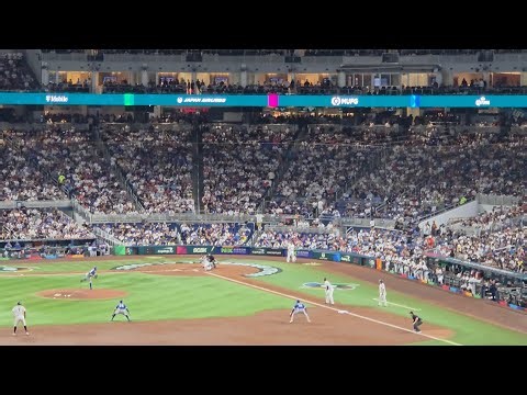 WBC2026 森下翔太勝ち越しスリーランホームラン 歓喜の日本外野応援席より マイアミ LoanDepot Park 2026/3.14