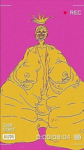 Gaining weight comic animation