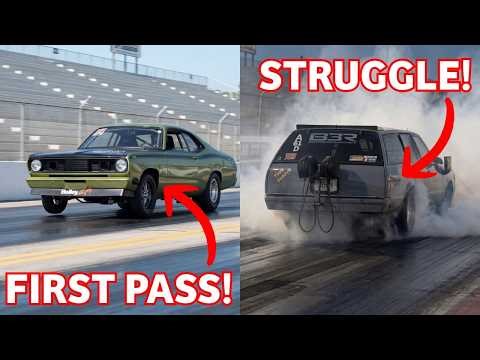 Duster’s First Pass After Rebuild — Wagon Struggles Then Hooks!