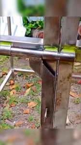one of the simplest and safest forms of door lock #diy #welder #welding #beginner | Mas Nung