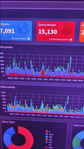 PiHole on a Raspberry Pi 4 for family security. #homelab #shorts