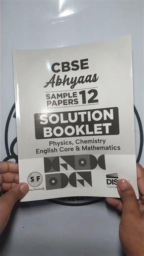 CBSE Abhyaas Sample Paper Class 12 Review #abhyaas #scienceandfun #cbseabhyaassamplepaper #cbse