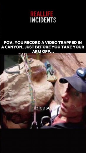 Trapped for 127 Hours... His Only Escape Was Unthinkable