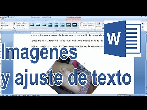 Tutorial: Inserting an image and adjusting text in Word