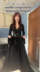 outfits inspired by hogwarts houses #hogwarts #harrypotter #Gryffindor #Ravenclaw #Slytherin #Hufflepuff | ageminifairy