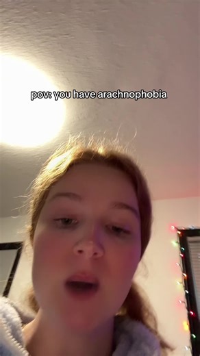 and it’s literally the tiniest spider ever 🫠