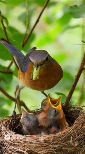 Bird Eating Natural Feast #Shorts #Wildlife #Nature #BirdsOfYouTube #BirdWatching #Viral
