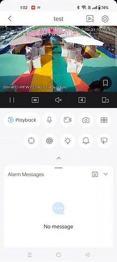 dahua dmss setup in mobile phone