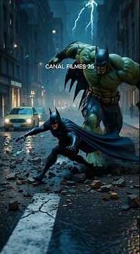 BATMAN VS HULK – A Luta Mais Brutal Já Vista! 🔥💥 Quem Vence Essa Batalha Épica?