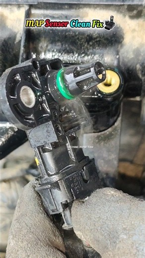 MAP Sensor Cleaning DIY | Fix Rough Idle & Poor Mileage🙄