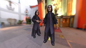 Severus Snape - Hogwarts - 3D model by maxzol