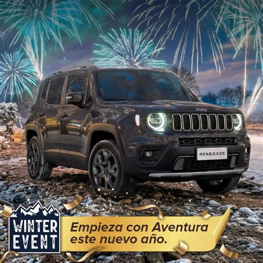 Empieza con aventura este nuevo año con Jeep Renegade y estrena sin comisión por apertura. Vig. al 12 enero 2026. | Jeep México