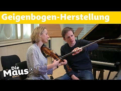 Vom Pferdehaar zum Geigenbogen | DieMaus | WDR