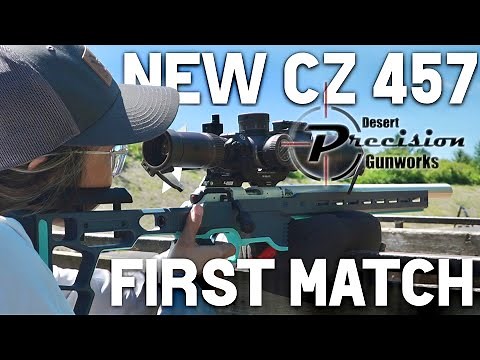 Running the new Desert Precision CZ 457