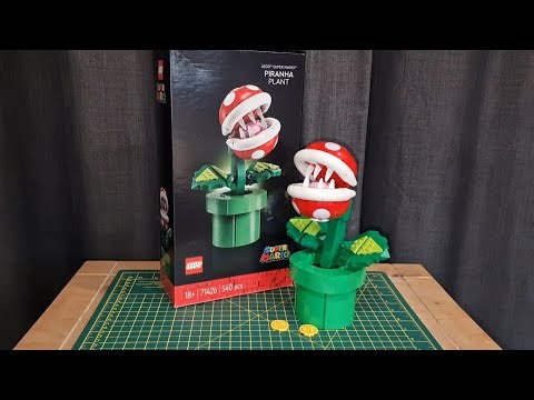 Lego Super Mario 71426 - Piranha Plant - Speed Build - #legosupermario #legopiranhaplant #nintendo