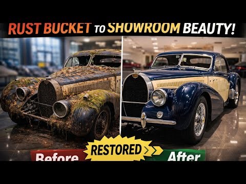 Complete Bugatti Restoration – Before and After