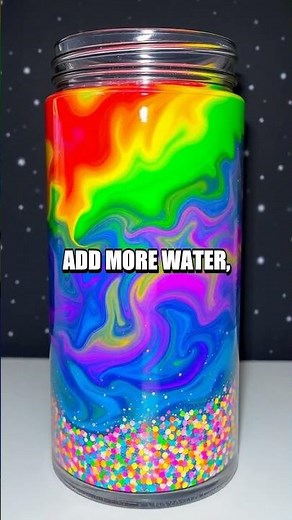 How to Create a Glittery Galaxy in a Jar