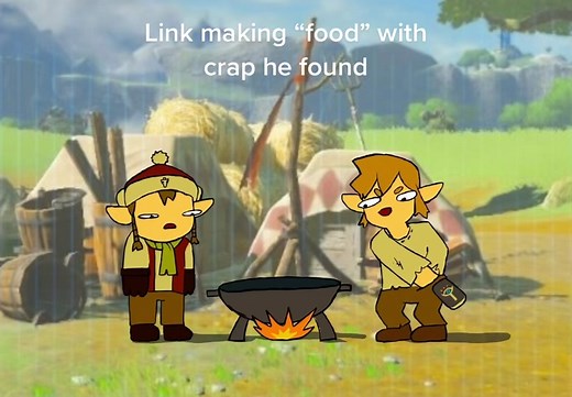 Link's Epic Battle in the Legend of Zelda - Breath of the Wild Animation