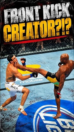 THE CREATOR OF THE FRONT KICK KNOCKOUT?!? #shorts #jre #ufc