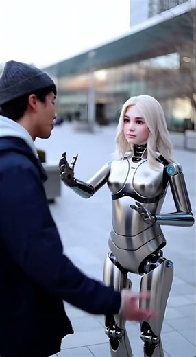 Testing Human vs. Robot Reflexes: The Perfect High Five #robot