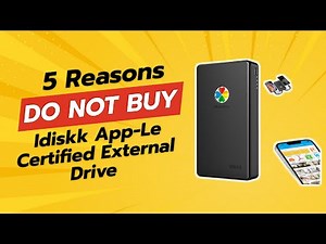 iDiskk App-le Certified 2TB External Drive | 5 Reasons NOT to Buy 🚫💾