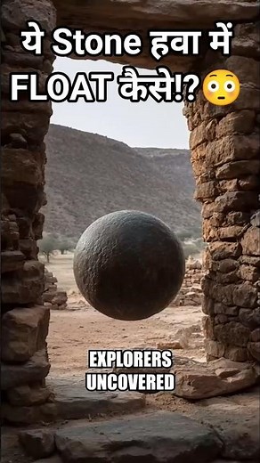 The Levitating Stone Mystery! 😳 | The Stone That Floats in Air Explained #shorts