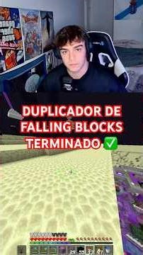 *NEW* Falling Block Duplicator 🧱. Twitch: y4ngus 🟣. #minecraft