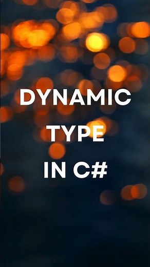 Dynamic data type in C#