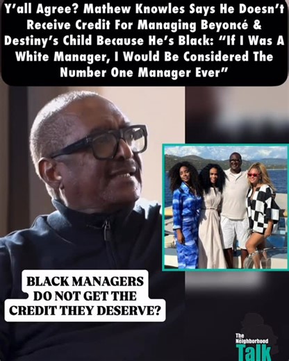 The Neighborhood Talk on Instagram: "Neighbors, do y’all think Mathew is telling the truth? Is there a pattern amongst black managers? Via: @essowrld"