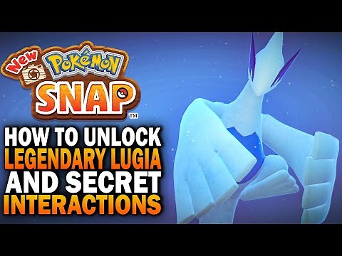 How To Unlock Secret Path, Wake Up Lugia & 4 Star Pose! New Pokemon Snap Legendary Guide