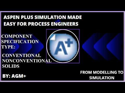 2.1 COMPONENT SELECTION IN ASPEN PLUS