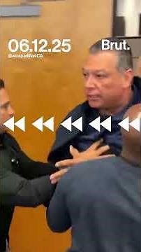 Democratic Senator Alex Padilla forcibly removed from Kristi Noem's LA press conference