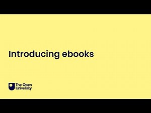 Introducing ebooks